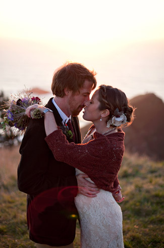 oregon coast, lincoln city, real wedding, photography by: persimmon images
